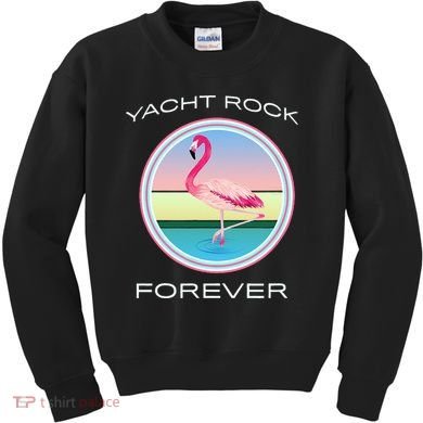 Yacht Rock Forever 80s Retro Style Kids Sweatshirt