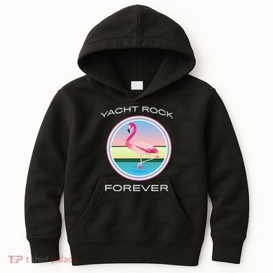 Yacht Rock Forever 80s Retro Style Kids Hoodie
