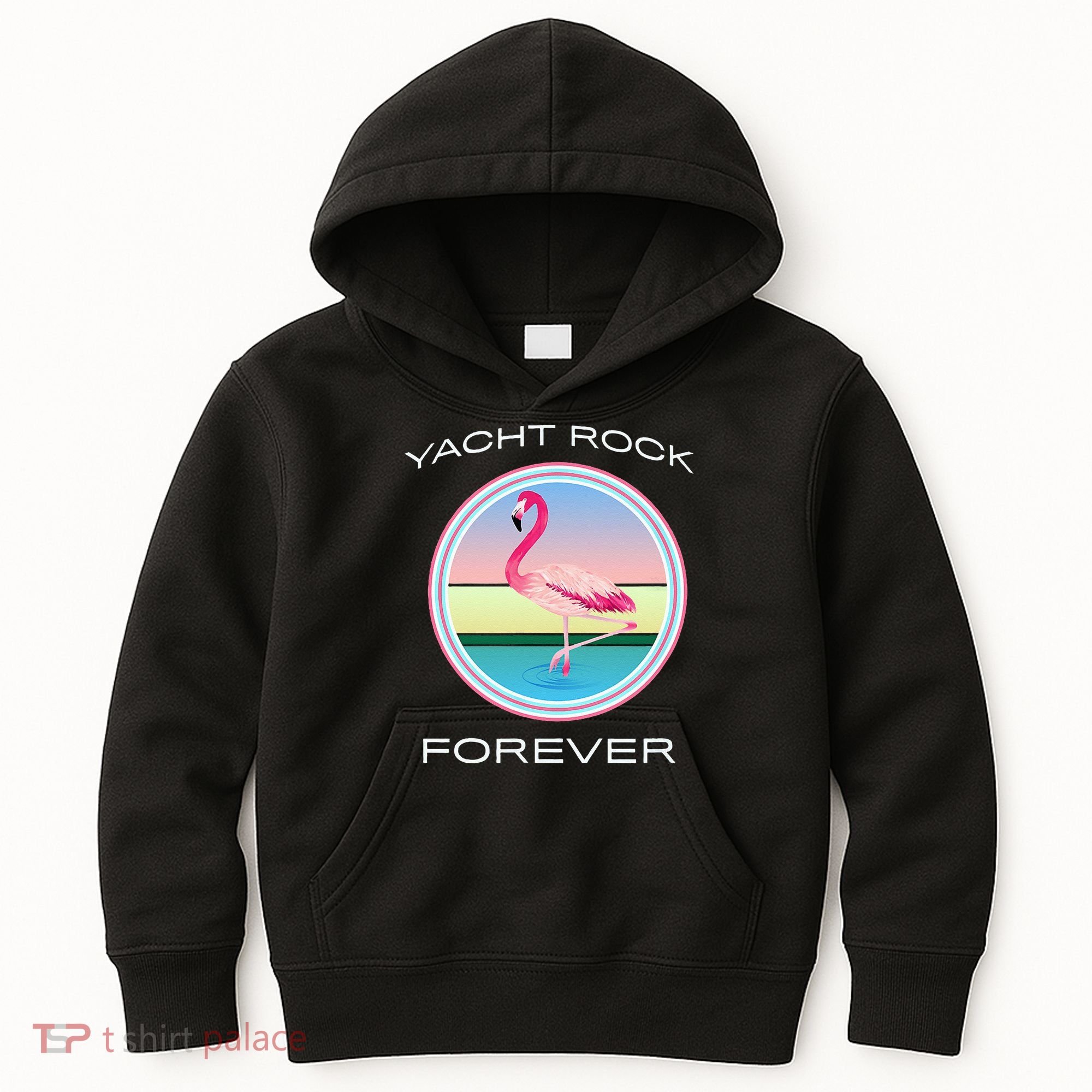 Yacht Rock Forever 80s Retro Style Kids Hoodie
