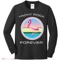 Yacht Rock Forever 80s Retro Style Kids Long Sleeve Shirt thumb 0