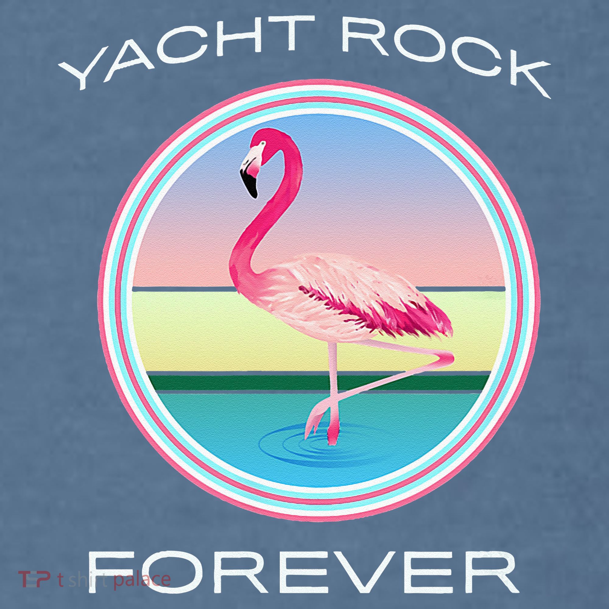 Yacht Rock Forever 80s Retro Style Comfort Colors Garment-Dyed Hooded Sweatshirt