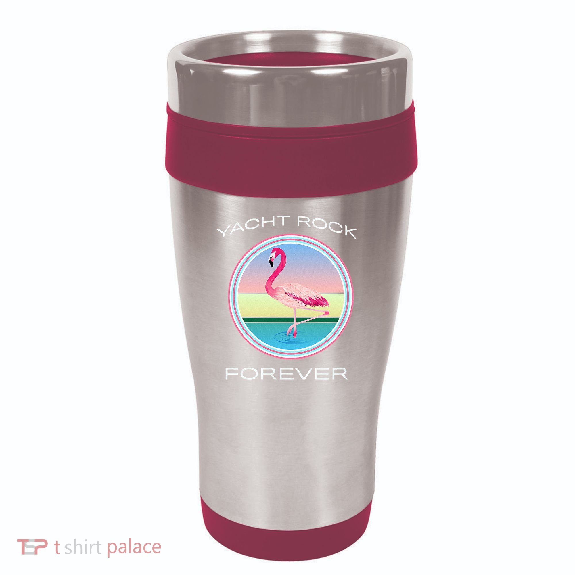 Yacht Rock Forever 80s Retro Style 16oz Travel Tumbler