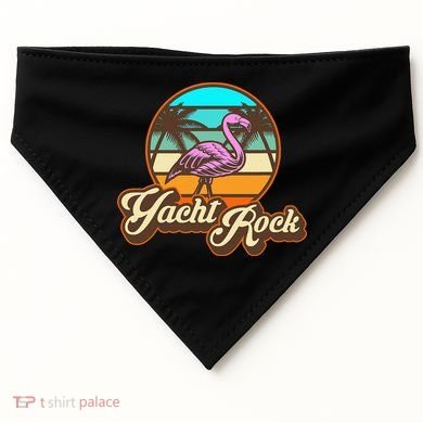 Yacht Rock Forever 70s 80s Retro USA-Made Doggie Bandana