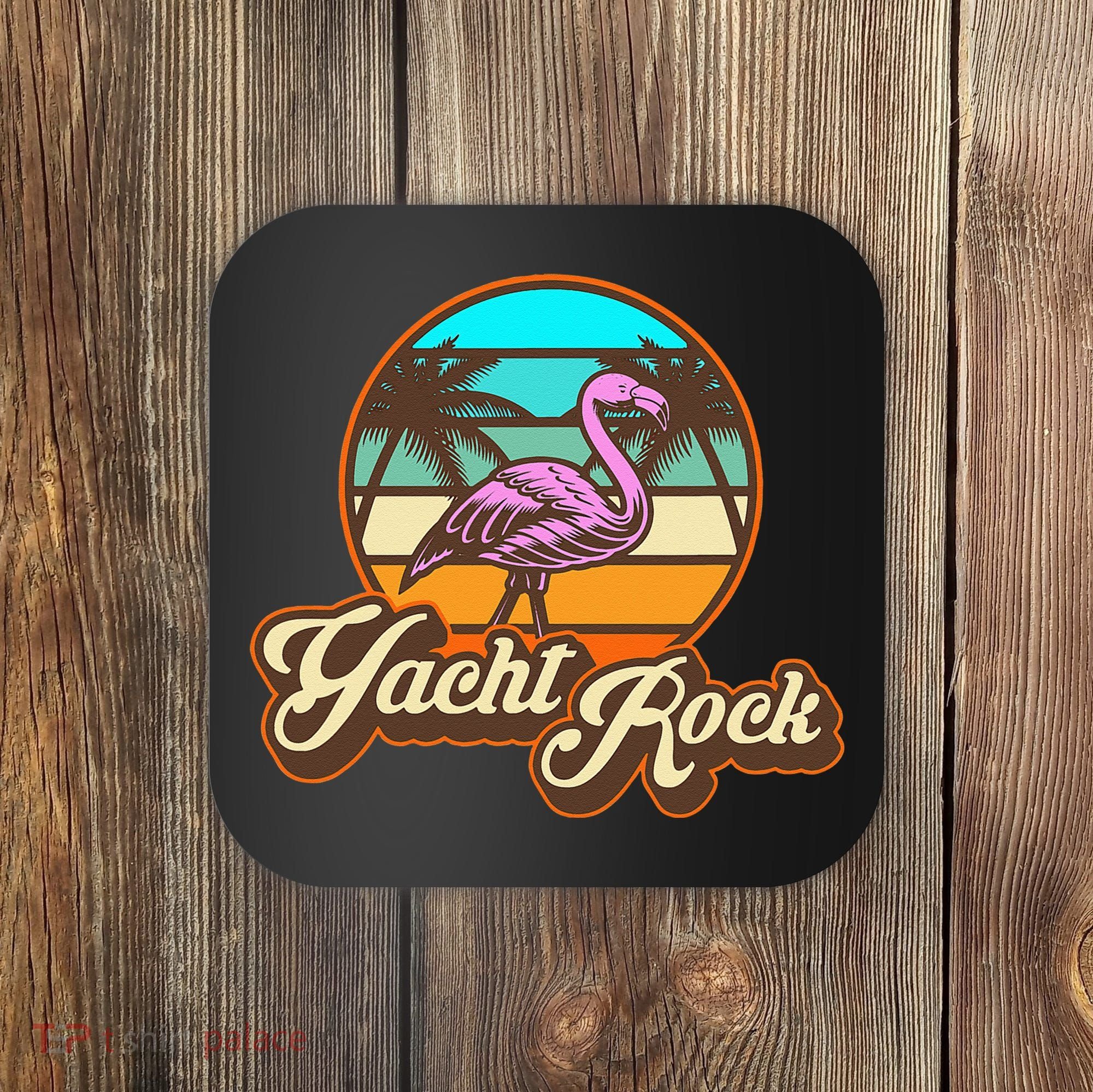 Yacht Rock Forever 70s 80s Retro Coaster