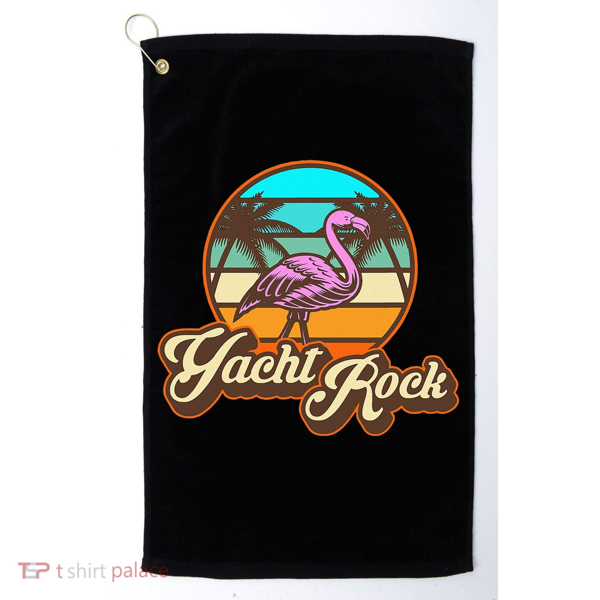 Yacht Rock Forever 70s 80s Retro Golf Towel