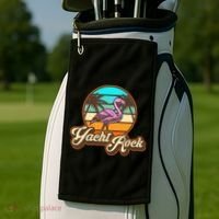 Yacht Rock Forever 70s 80s Retro Golf Towel thumb 2
