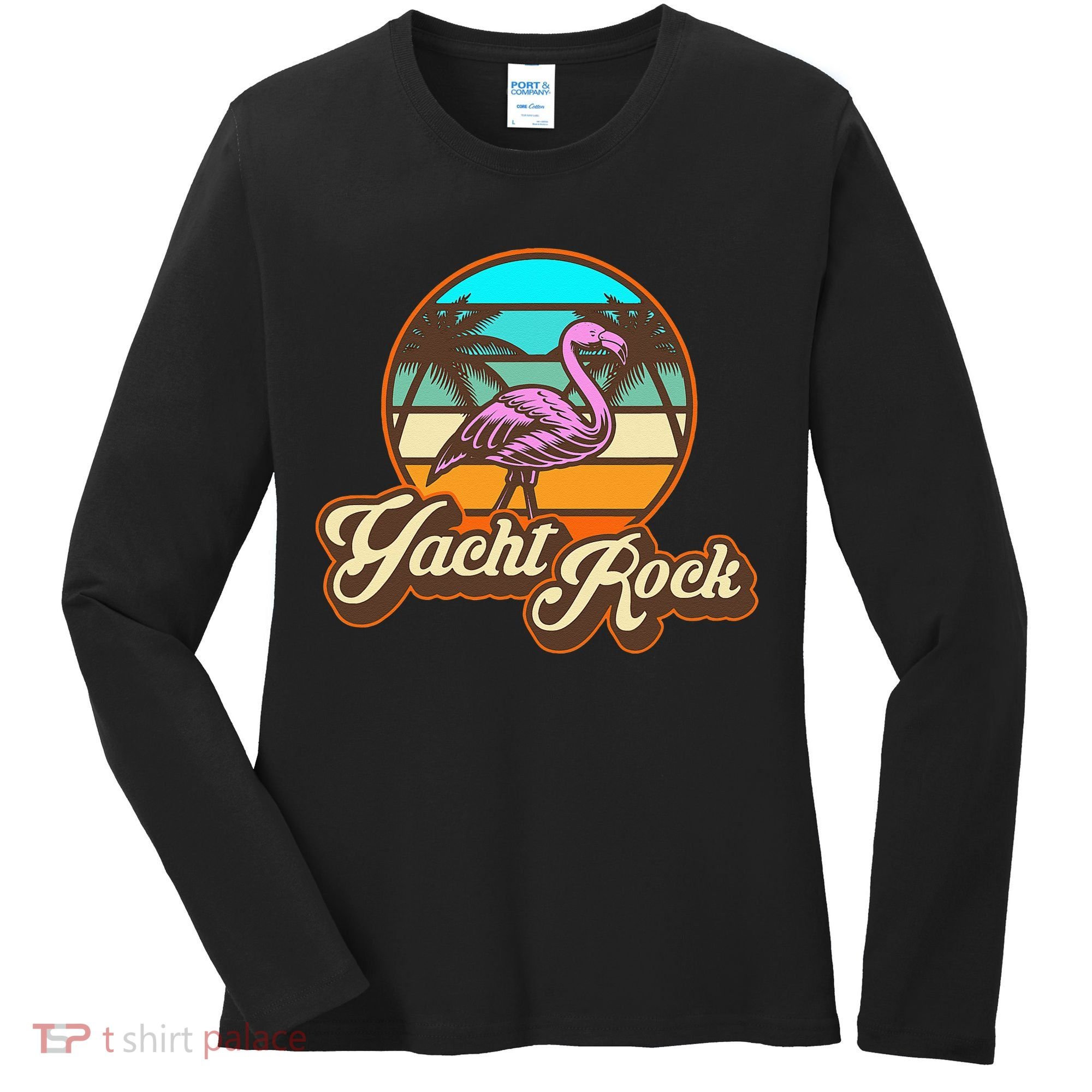 Yacht Rock Forever 70s 80s Retro Women's Long Sleeve Shirt