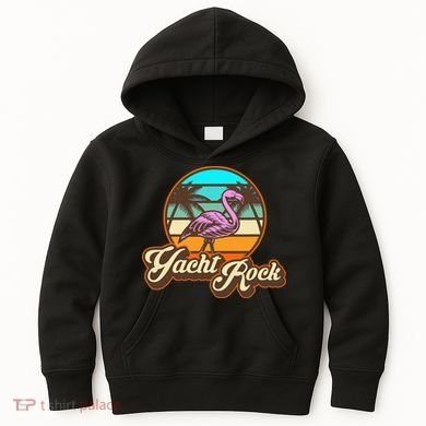 Yacht Rock Forever 70s 80s Retro Kids Hoodie