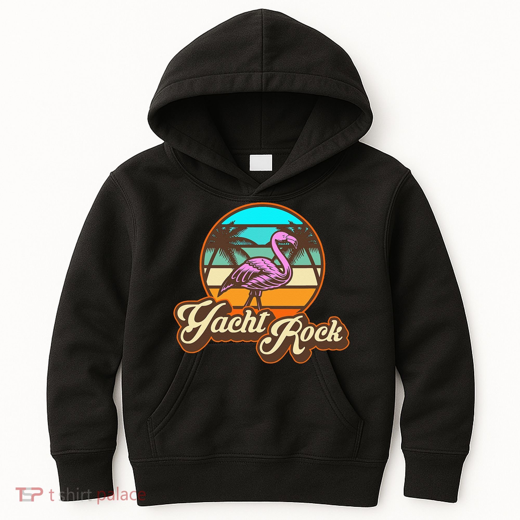 Yacht Rock Forever 70s 80s Retro Kids Hoodie