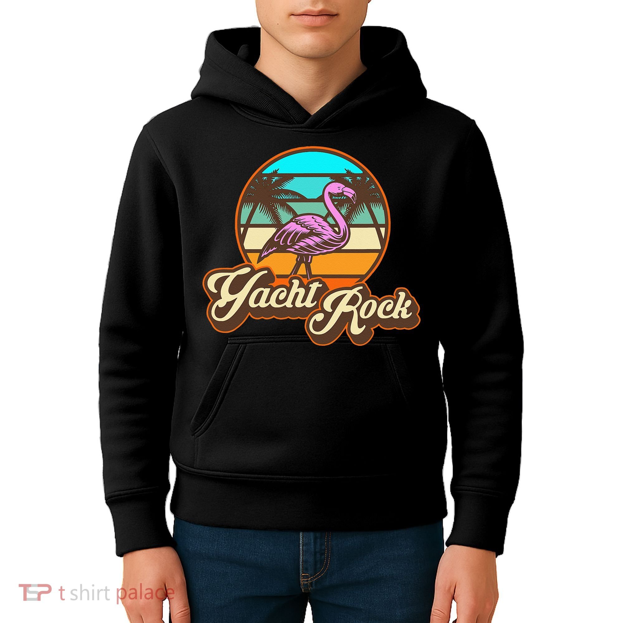Yacht Rock Forever 70s 80s Retro Kids Hoodie