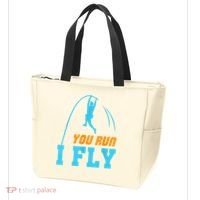 You Run I Fly Cool Pole Vault Polevault Jump Jumper Athlete Tote Bag thumb 3