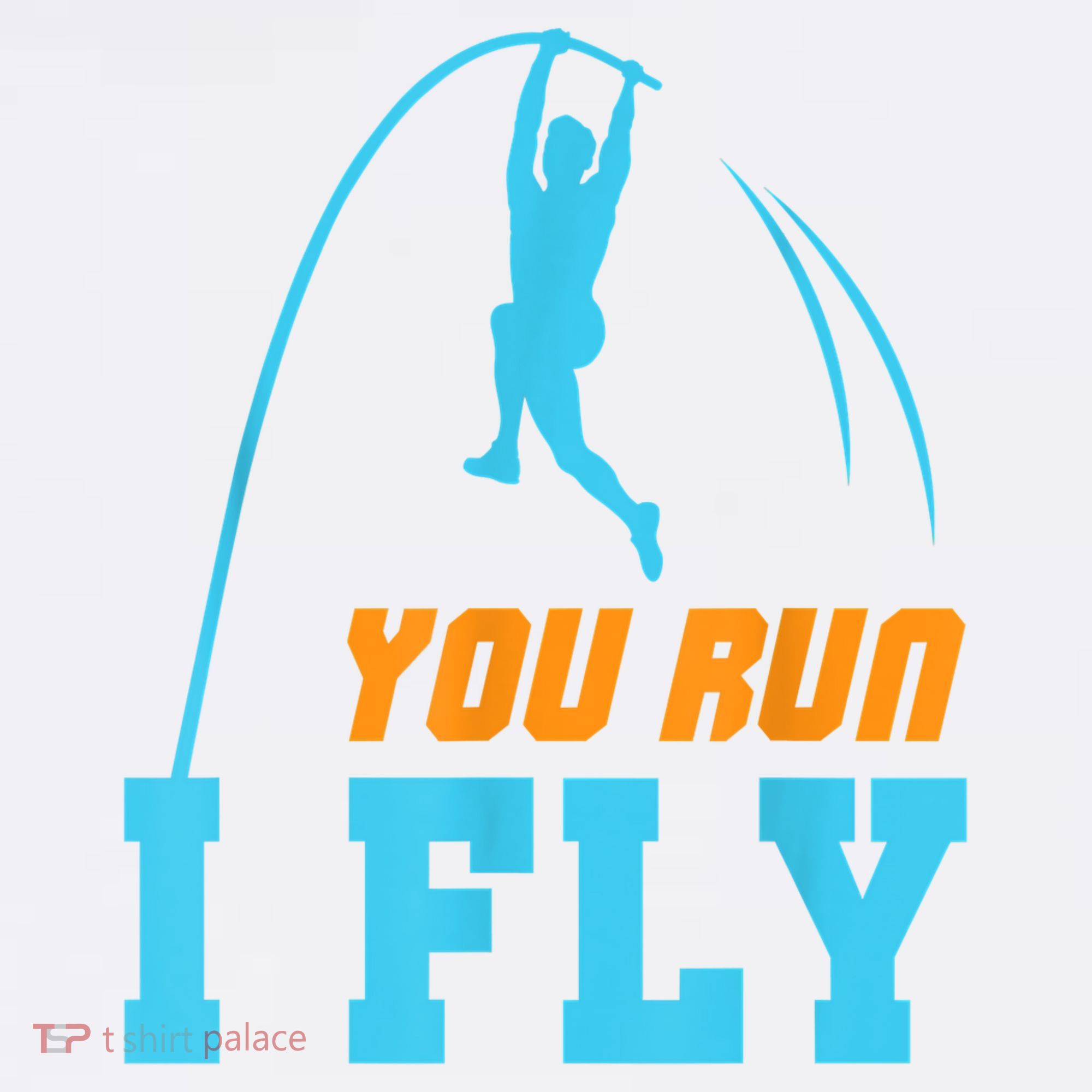 You Run I Fly Cool Pole Vault Polevault Jump Jumper Athlete Women's Tank Top