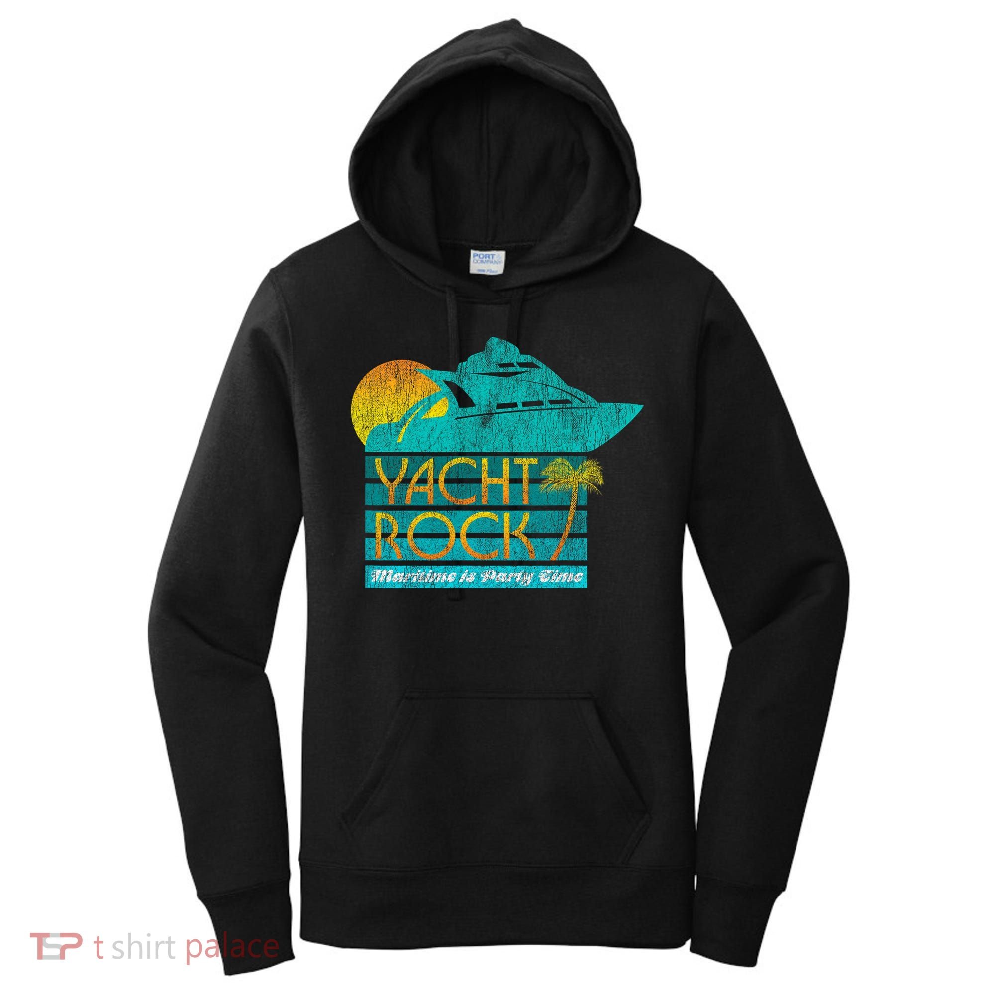 Yacht Rock Party Boat Drinking Maritime Women's Hoodie