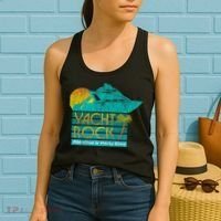 Yacht Rock Party Boat Drinking Maritime Women's Tank Top thumb 2