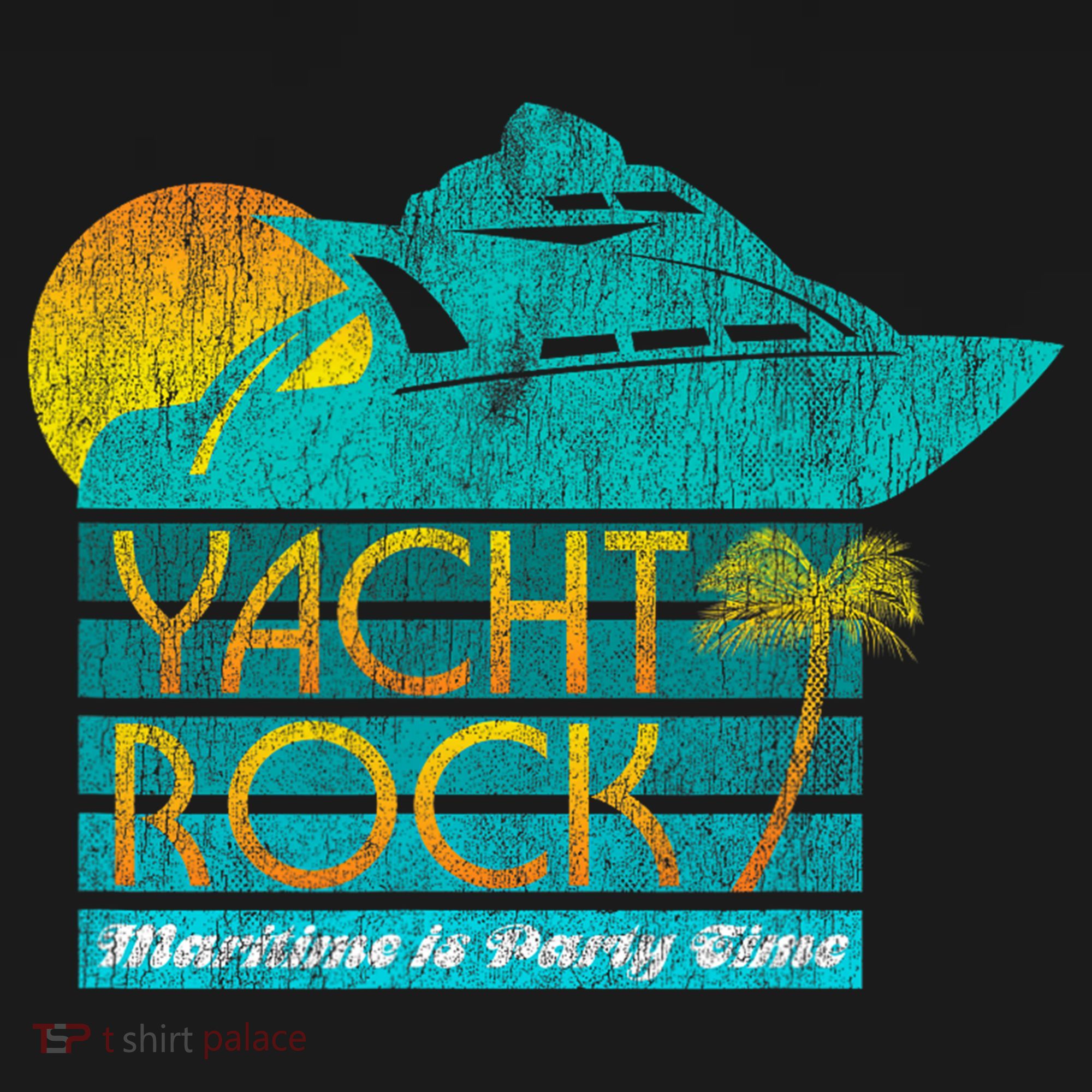 Yacht Rock Party Boat Drinking Maritime Women's Tank Top
