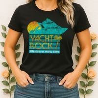 Yacht Rock Party Boat Drinking Maritime Women's T-Shirt thumb 2