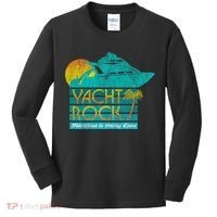 Yacht Rock Party Boat Drinking Maritime Kids Long Sleeve Shirt thumb 0
