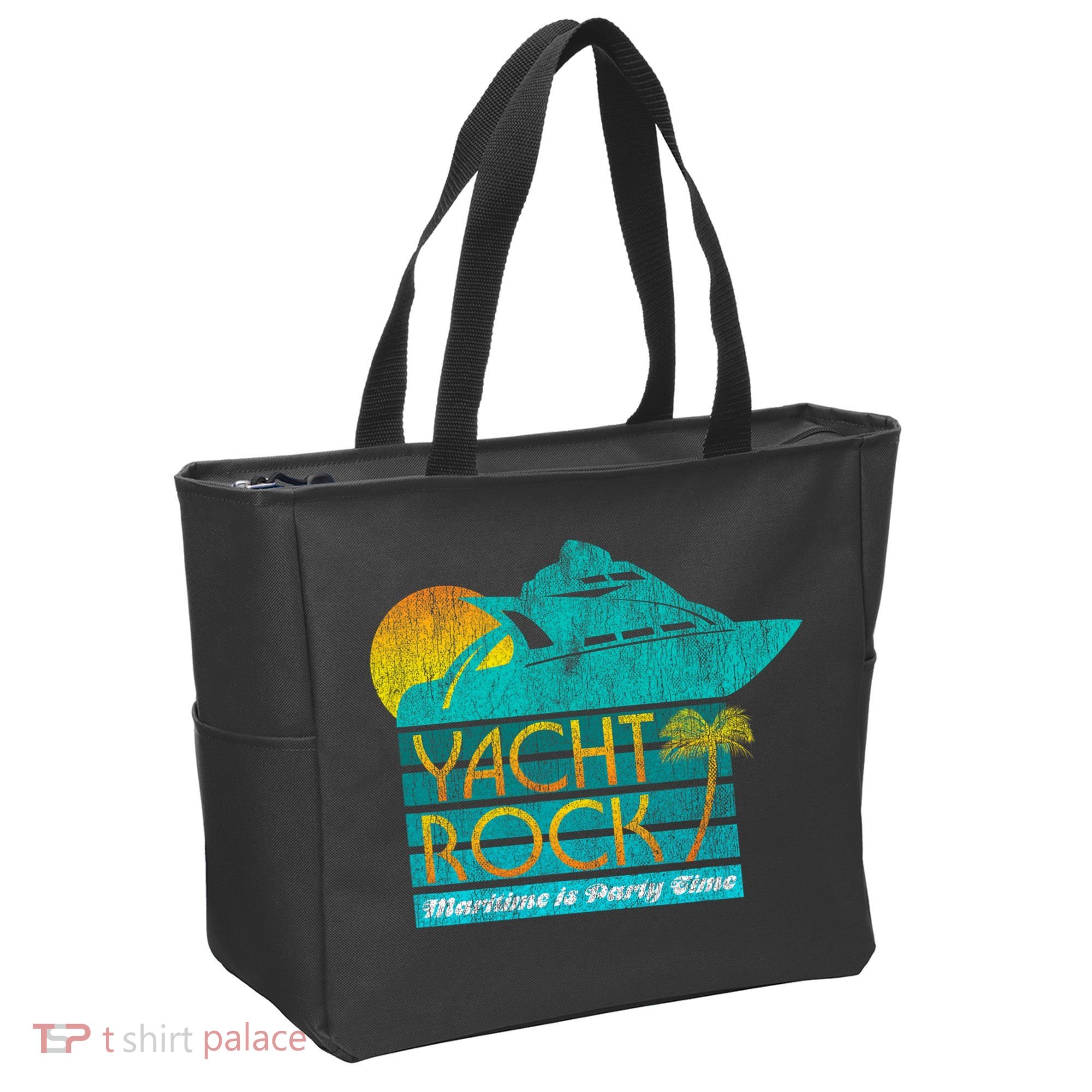 Yacht Rock Party Boat Drinking Maritime Tote Bag