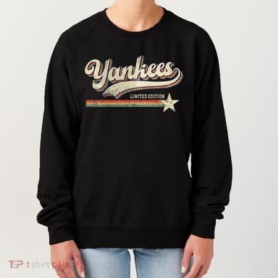 Yankee Retro Style 70s 80s First Name Women's Sweatshirt