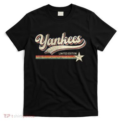 Yankee Retro Style 70s 80s First Name T-Shirt