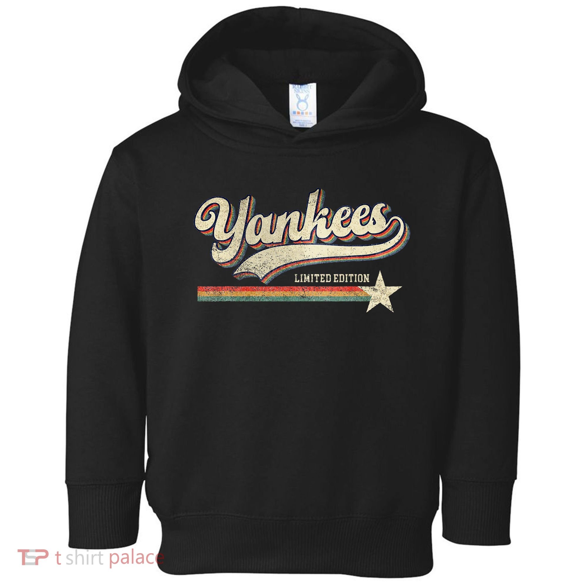 Yankee Retro Style 70s 80s First Name Toddler Hoodie