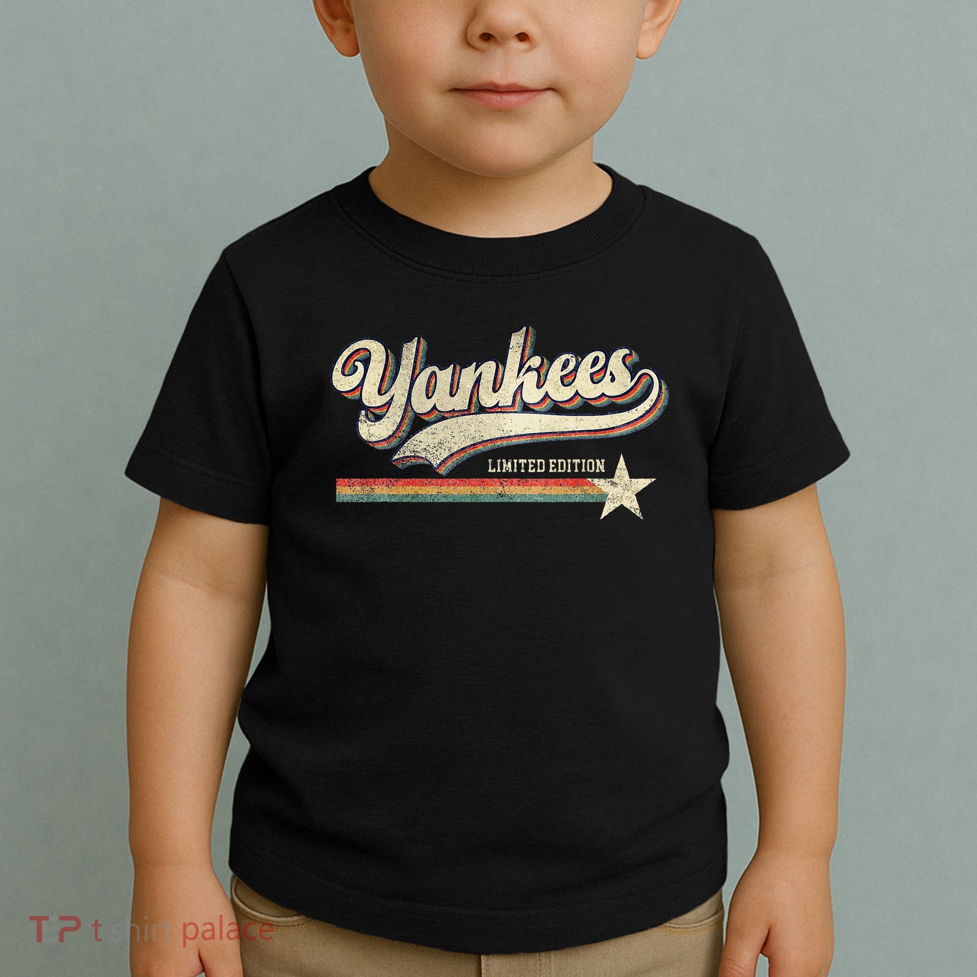 Yankee Retro Style 70s 80s First Name Toddler T-Shirt