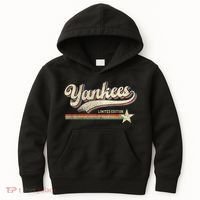 Yankee Retro Style 70s 80s First Name Kids Hoodie thumb 0