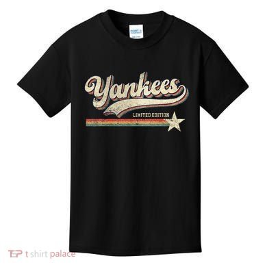 Yankee Retro Style 70s 80s First Name Kids T-Shirt