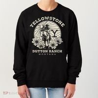 Yellowstone Ranch Solo Horseback Rider Women's Sweatshirt thumb 0