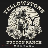 Yellowstone Ranch Solo Horseback Rider Bucket Hat thumb 4