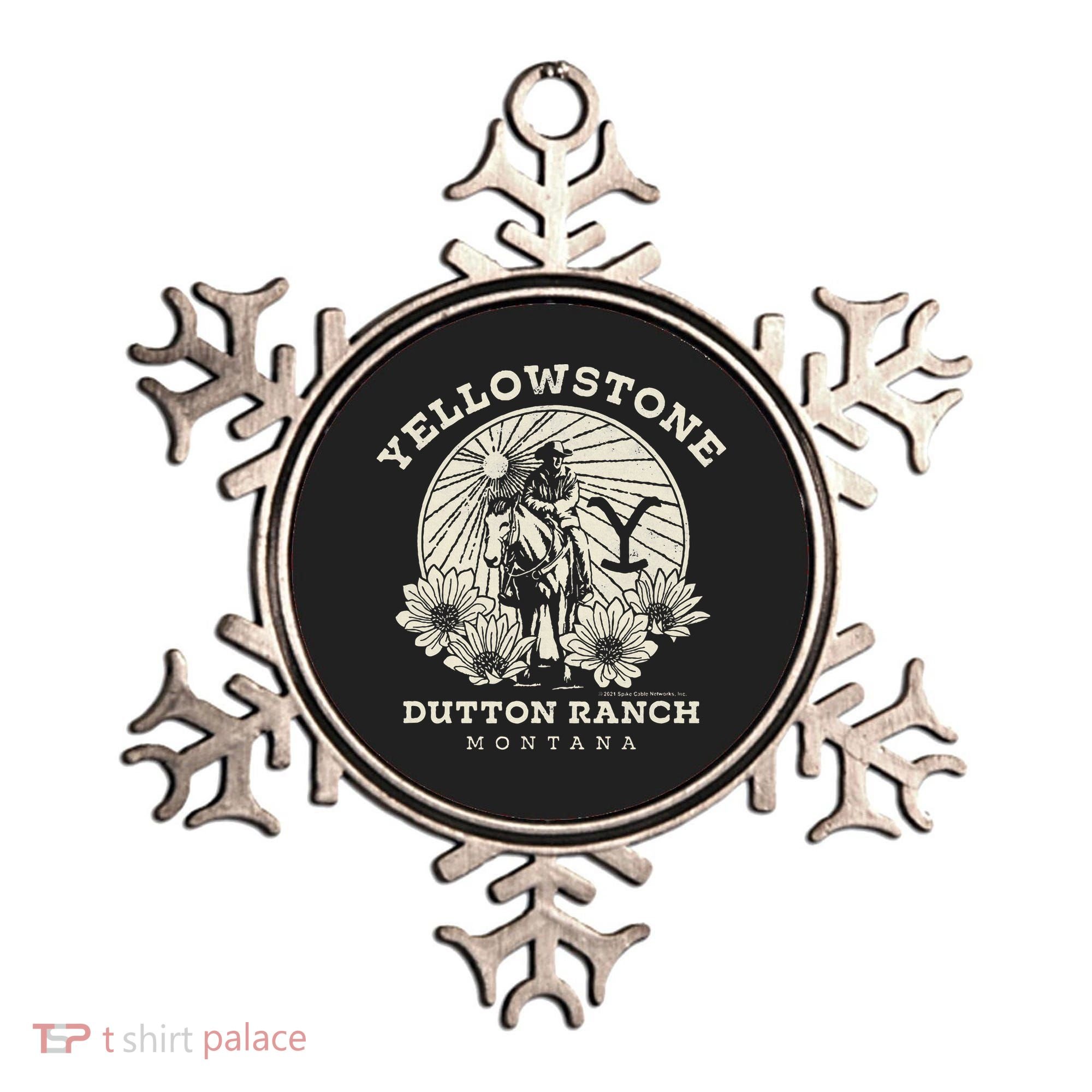 Yellowstone Ranch Solo Horseback Rider Ornament