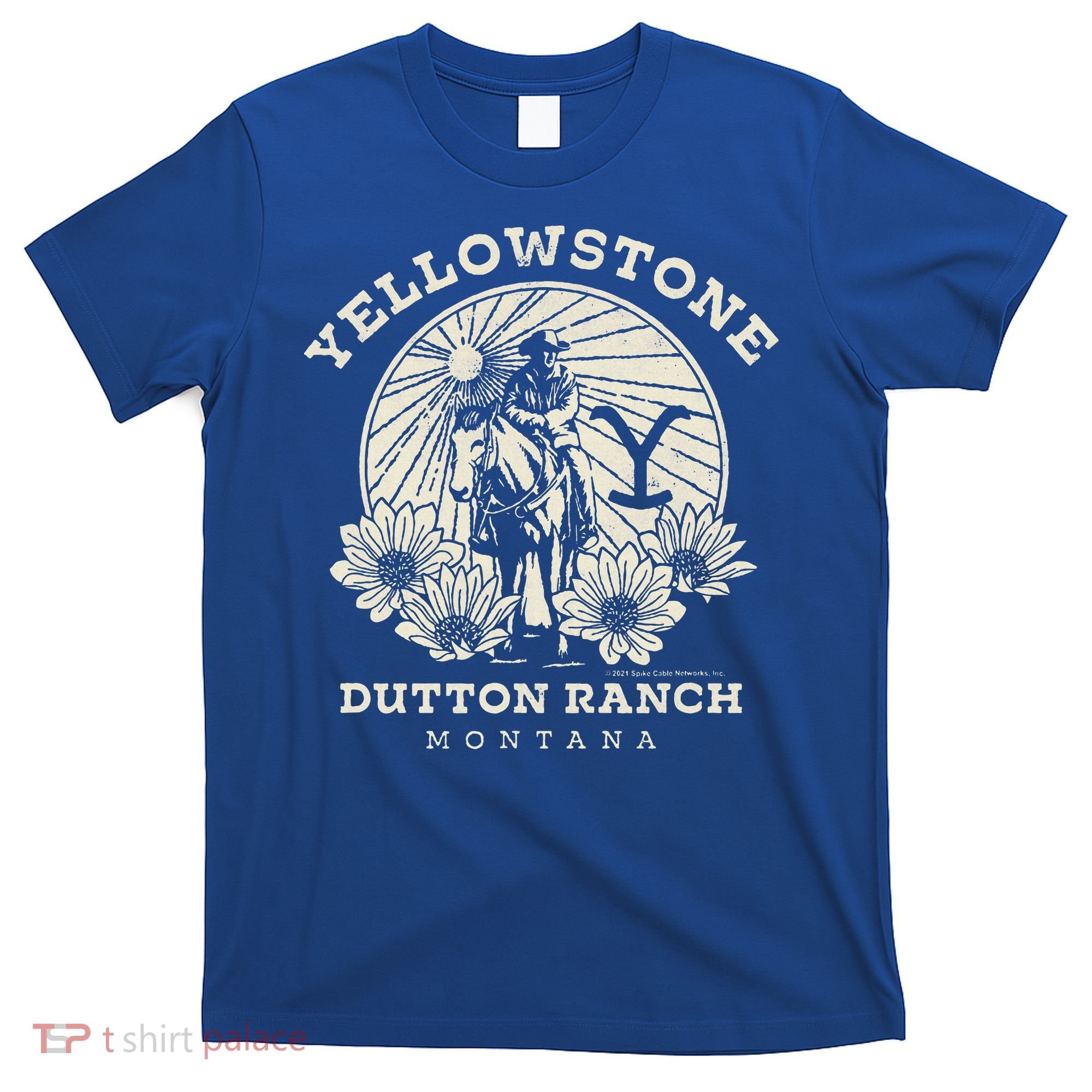 Yellowstone Ranch Solo Horseback Rider T-Shirt
