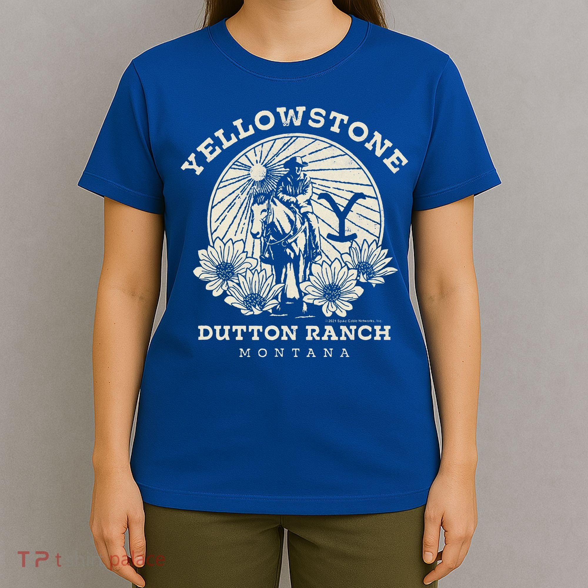 Yellowstone Ranch Solo Horseback Rider T-Shirt