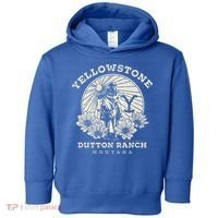 Yellowstone Ranch Solo Horseback Rider Toddler Hoodie thumb 0