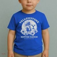 Yellowstone Ranch Solo Horseback Rider Toddler T-Shirt thumb 2