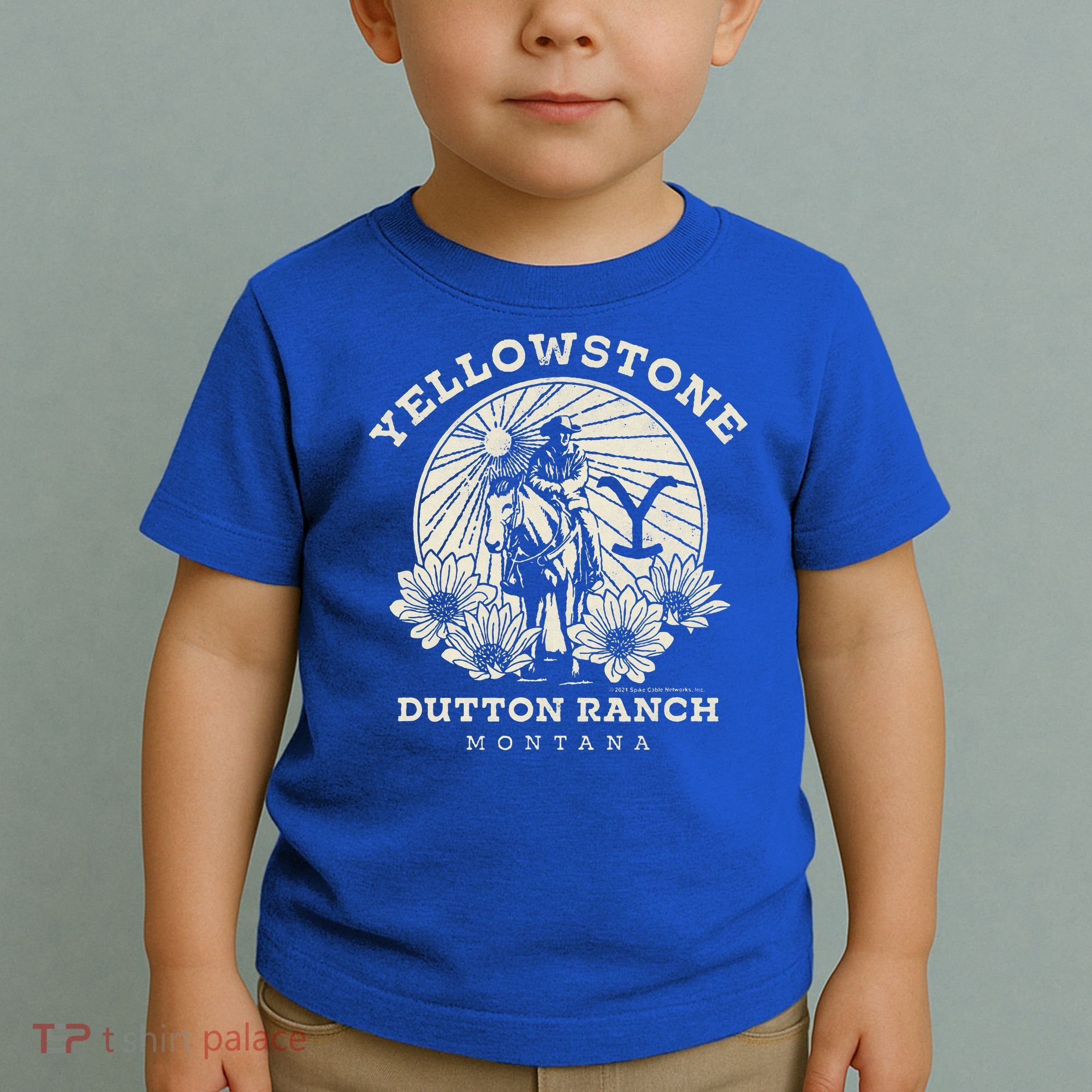 Yellowstone Ranch Solo Horseback Rider Toddler T-Shirt