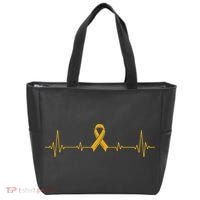 Yellow Ribbon Suicide Prevention Awareness Tote Bag thumb 0