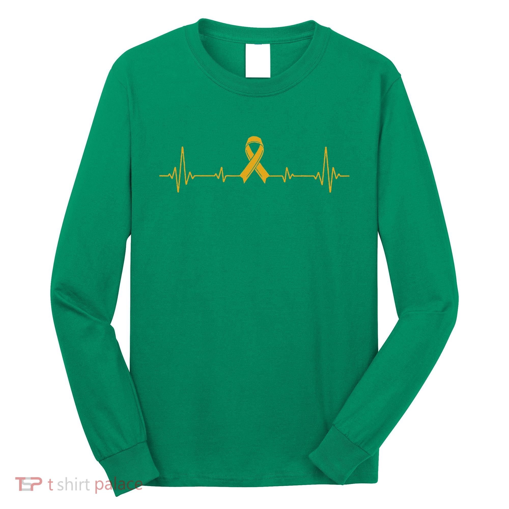 Yellow Ribbon Suicide Prevention Awareness Long Sleeve Shirt