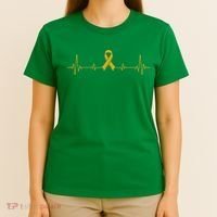 Yellow Ribbon Suicide Prevention Awareness T-Shirt thumb 4