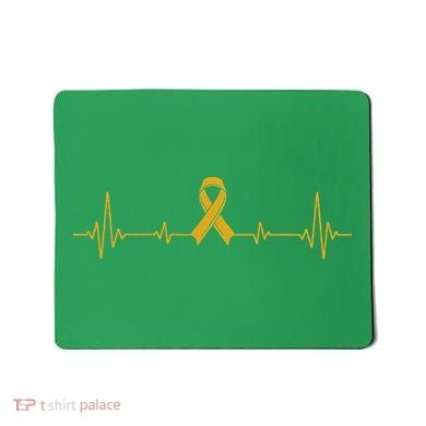 Yellow Ribbon Suicide Prevention Awareness Mousepad