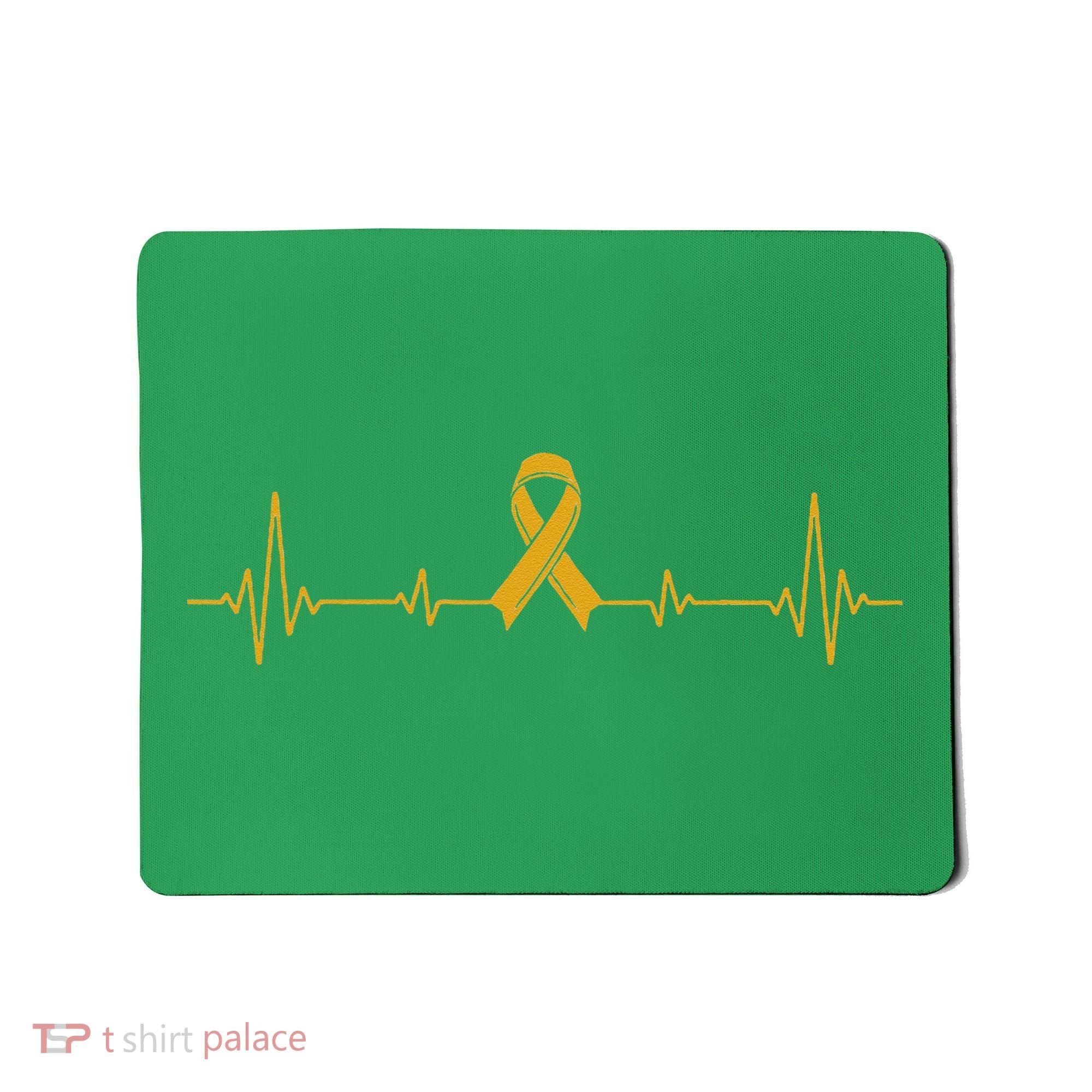 Yellow Ribbon Suicide Prevention Awareness Mousepad