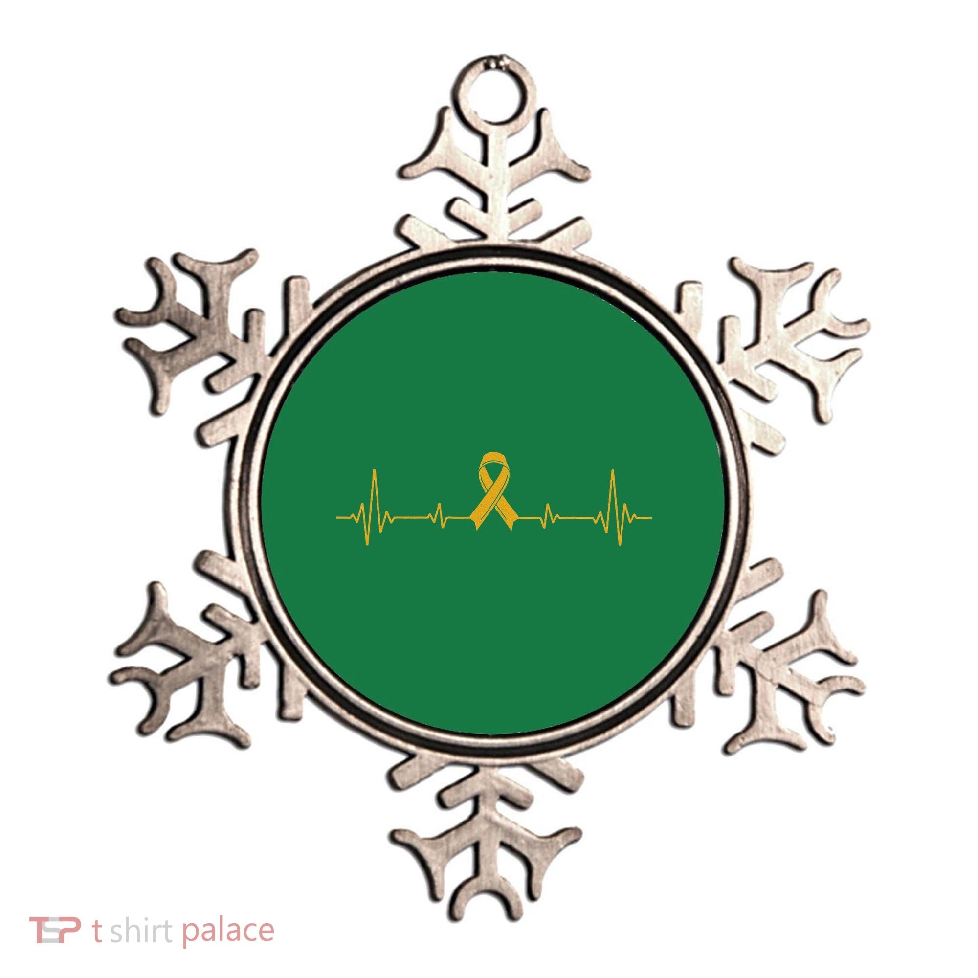 Yellow Ribbon Suicide Prevention Awareness Ornament