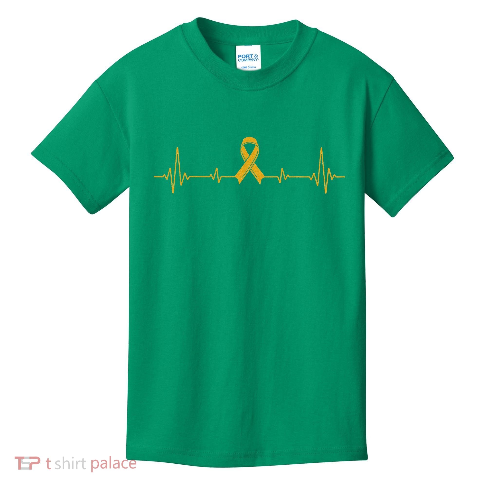Yellow Ribbon Suicide Prevention Awareness Kids T-Shirt