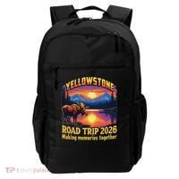 Yellowstone Road Trip 2026 Making Memories Together Backpack thumb 0