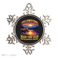 Yellowstone Road Trip 2026 Making Memories Together Ornament thumb 0