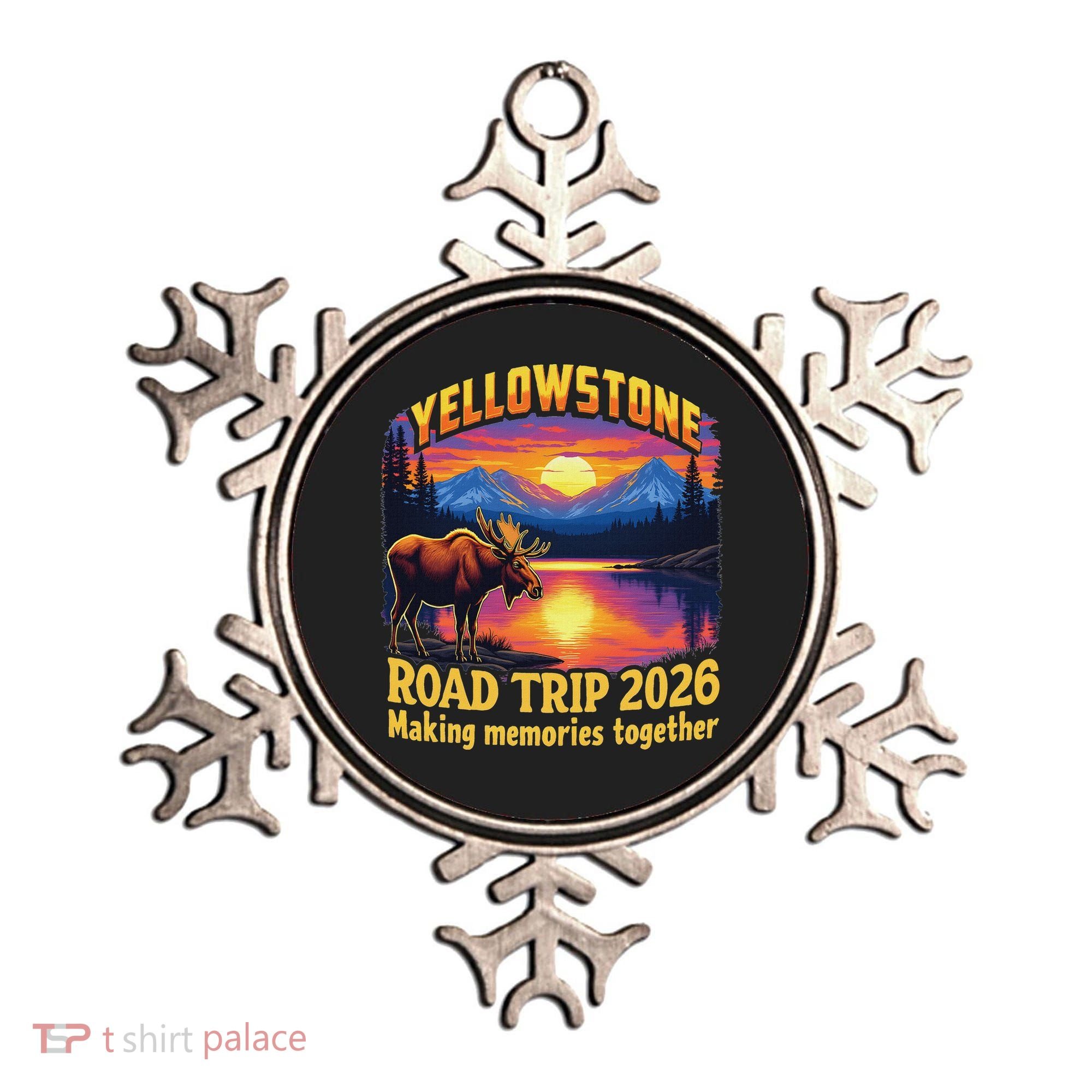 Yellowstone Road Trip 2026 Making Memories Together Ornament