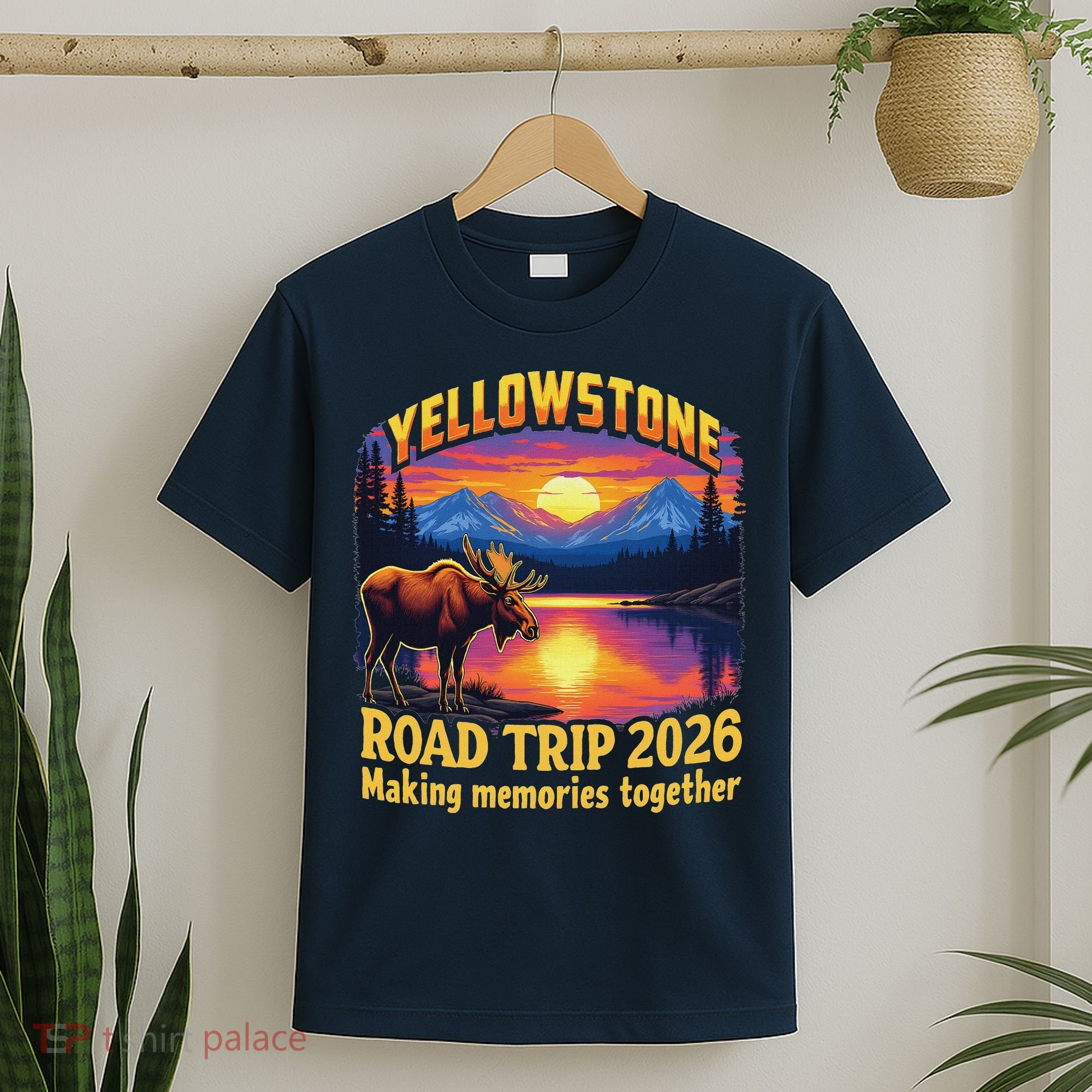 Yellowstone Road Trip 2026 Making Memories Together T-Shirt