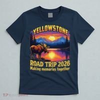Yellowstone Road Trip 2026 Making Memories Together T-Shirt thumb 5