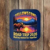 Yellowstone Road Trip 2026 Making Memories Together Coaster thumb 0