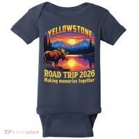 Yellowstone Road Trip 2026 Making Memories Together Baby Bodysuit thumb 0